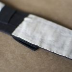 Cravat hand stitched lining detail.