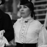 1860s blouse detail.